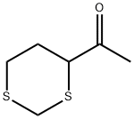 Ethanone, 1-(1,3-dithian-4-yl)- (9CI) Structure