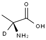 L-알라닌-2-D1 구조식 이미지