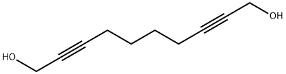 2,8-데카디인-1,10-디올 구조식 이미지