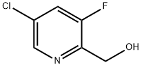 (5-chloro-3-fluoropyridin-2-yl)Methanol 구조식 이미지