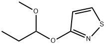 Isothiazole, 3-(1-methoxypropoxy)- (9CI) Structure