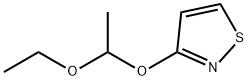 Isothiazole, 3-(1-ethoxyethoxy)- (9CI) Structure