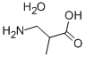 DL-3-AMINOISOBUTYRIC ACID MONOHYDRATE Structure