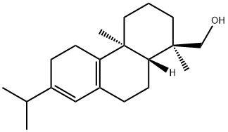 [1R-(1alpha,4abeta,10aalpha)]-1,2,3,4,4a,5,6,9,10,10a-decahydro-7-isopropyl-1,4a-dimethylphenanthren-1-methanol  구조식 이미지