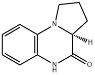 Pyrrolo[1,2-a]quinoxalin-4(5H)-one, 1,2,3,3a-tetrahydro-, (3aS)- (9CI) Structure