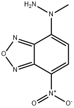 N-METHYL-4-HYDRAZINO-7-NITROBENZOFURAZAN 구조식 이미지
