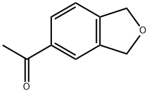 에타논,1-(1,3-디히드로-5-이소벤조푸라닐)-(9CI) 구조식 이미지