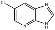 1H-이미다조[4,5-B]피리딘,6-클로로- 구조식 이미지