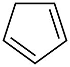 циклопент-1,3-диен структурированное изображение