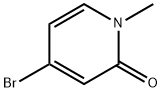 4-BROMO-1-METHYLPYRIDIN-2(1H)-ONE 구조식 이미지