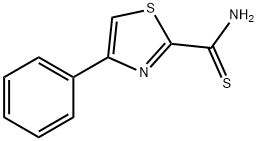 2-Thiazolecarbothioamide,4-phenyl- Structure