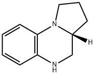 피롤로[1,2-a]퀴녹살린,1,2,3,3a,4,5-헥사히드로-,(3aR)-(9CI) 구조식 이미지