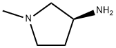 3-Pyrrolidinamine,1-methyl-,(3S)-(9CI) Structure