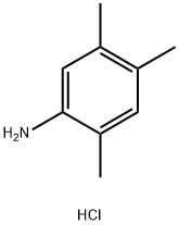 2,4,5-트라이메틸아닐린 하이드로클로라이드 구조식 이미지