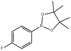 4-(4,4,5,5-TETRAMETHYL-1,3,2-DIOXABOROLAN-2-YL)FLUOROBENZENE Structure