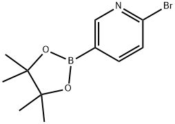 2-BROMO-5-(4,4,5,5-TETRAMETHYL-1,3,2-DIOXABOROLAN-2-YL)PYRIDINE 구조식 이미지