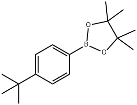 4-TERT-부틸페닐보론산,피나콜에스테르 구조식 이미지