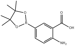 214360-71-1 Benzoic acid, 2-amino-5-(4,4,5,5-tetramethyl-1,3,2-dioxaborolan-2-yl)