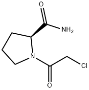 (S)-1-(2-Chloroacetyl)pyrrolidine-2-carboxaMide Structure