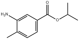 이소프로필3-아미노-4-메틸벤조산 구조식 이미지