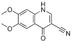 3-Quinolinecarbonitrile, 1,4-dihydro-6,7-diMethoxy-4-oxo- Structure