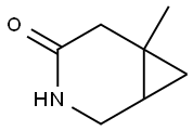 3-Azabicyclo[4.1.0]heptan-4-one,6-methyl-(9CI) Structure