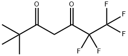 1,1,1,2,2-PENTAFLUORO-6,6-DIMETHYL-3,5-HEPTANEDIONE 구조식 이미지