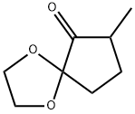 1,4-Dioxaspiro[4.4]nonan-6-one,  7-methyl- Structure