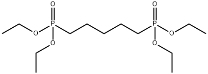 1,5-Pentanediylbisphosphonic acid tetraethyl ester Structure