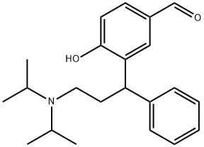3-(3-(diisopropylaMino)-1-phenylpropyl)-4-hydroxybenzaldehyde 구조식 이미지