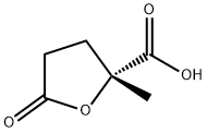 (R)-2-Methyl-5-oxo-tetrahydrofurane-2-carboxylicacid Structure