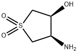 티오펜-3-올,4-아미노테트라히드로-,1,1-디옥사이드,(3S,4R)-(9CI) 구조식 이미지