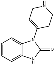 1,3-DIHYDRO-1-(1,2,3,6-TETRAHYDRO-4-PYRIDINYL)-2H-BENZIMIDAZOLE-2-ONE Structure