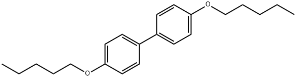 4,4'-DI-N-AMYLOXYBIPHENYL Structure