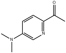 Этанон, 1- [5- (диметиламино) -2-пиридинил] - (9Cl) структурированное изображение