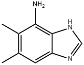 Benzimidazole, 4-amino-5,6-dimethyl- (8CI) Structure
