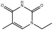 1-ethyl-5-methyl-2,4(3H)-pyrimidindione 구조식 이미지