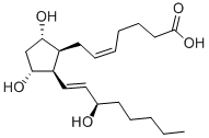 8-ISO-15(R)-PROSTAGLANDIN F2ALPHA Structure