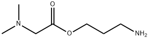글리신,N,N-디메틸-,3-아미노프로필에스테르(9CI) 구조식 이미지