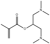2-(dimethylamino)-1-[(dimethylamino)methyl]ethyl methacrylate Structure