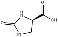 4-이미다졸리딘카르복실산,2-옥소-,(4R)-(9CI) 구조식 이미지