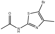 N-(5-bromo-4-methyl-1,3-thiazol-2-yl)acetamide Structure