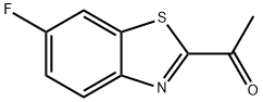 에타논,1-(6-플루오로-2-벤조티아졸릴)-(9CI) 구조식 이미지