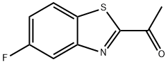 에타논,1-(5-플루오로-2-벤조티아졸릴)-(9CI) 구조식 이미지