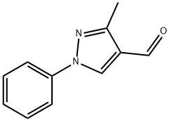 3-METHYL-1-PHENYL-1H-PYRAZOLE-4-CARBOXALDEHYDE, 97% 구조식 이미지