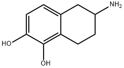 2-amino-5,6-dihydroxytetralin Structure