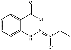Benzoic acid, 2-[(2Z)-3-ethyl-3-oxido-2-triazenyl]- (9CI) Structure