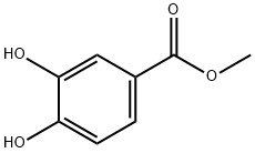 Methyl 3,4-dihydroxybenzoate 구조식 이미지