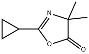 5(4H)-Oxazolone,2-cyclopropyl-4,4-dimethyl-(9CI) 구조식 이미지