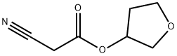 아세트산,시아노-,테트라히드로-3-푸라닐에스테르(9CI) 구조식 이미지